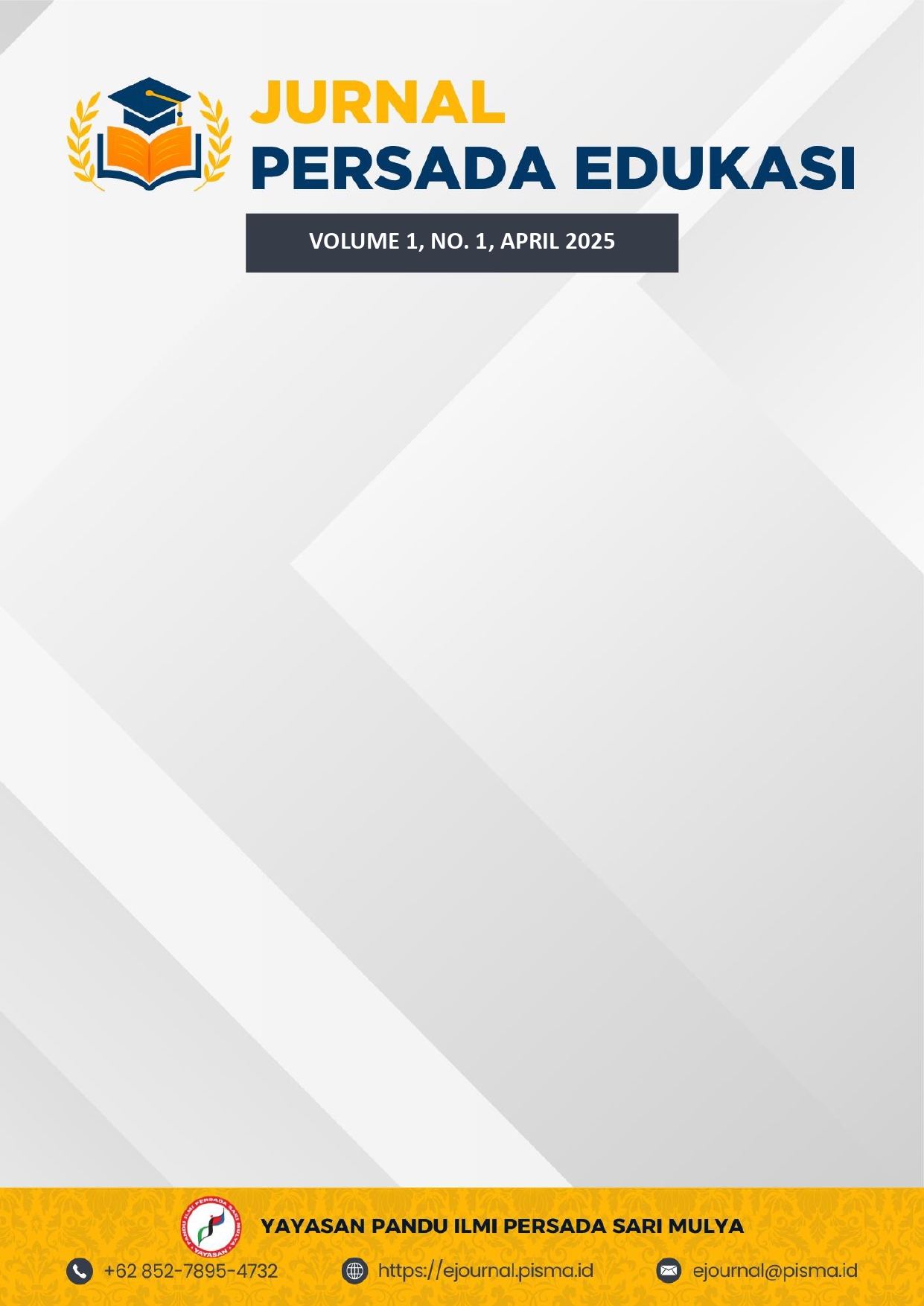 View Vol. 1 No. 1 (2025): Volume 1 No 1 April 2025